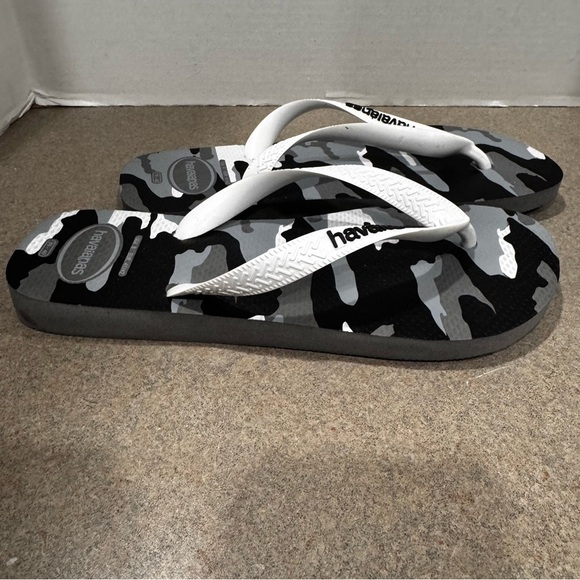 Havaianas Men’s Camo Flip Flops Sandals Size 8 - Picture 3 of 7